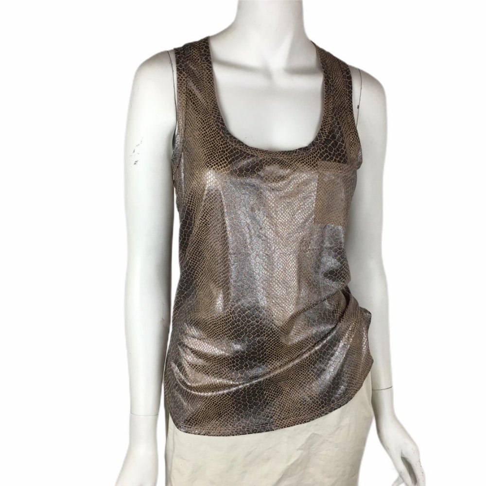Moda International VS Racer Back‎ Tank Sparkly M